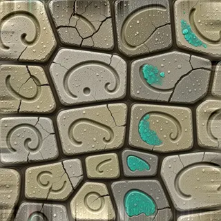damp rough stone floor