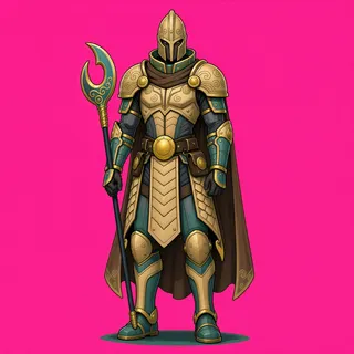 original adult armored enemy, facing south