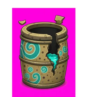 damaged barrel