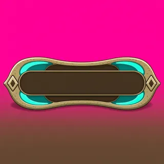 empty status bar frame, hover-highlighted state