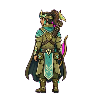 original adult player adventurer, facing north