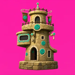 weathered watchtower