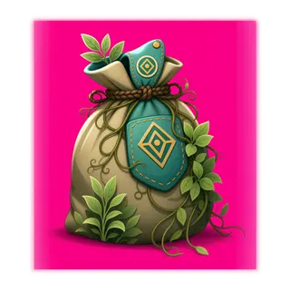 overgrown supply sack