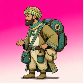 original adult merchant, facing west