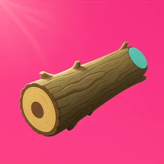 clean fallen log