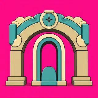 support arch, intact