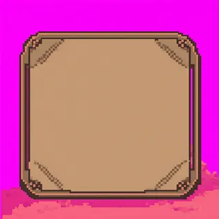 empty dialogue frame, normal state