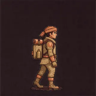 original adult scout enemy, facing east