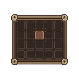 empty inventory panel, hover-highlighted state