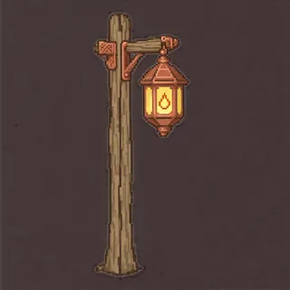 clean lantern post