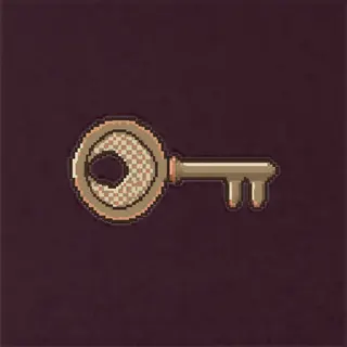 key, ornate design