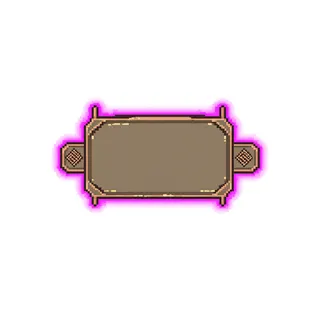empty dialogue frame, hover-highlighted state