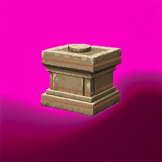 clean relic pedestal