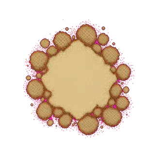 dust patch, clustered arrangement