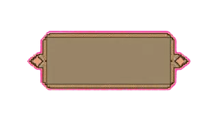 empty dialogue frame, selected state