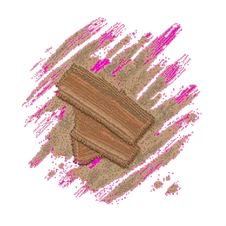 scuff marks, clustered arrangement