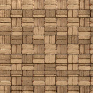 clean weathered plank floor