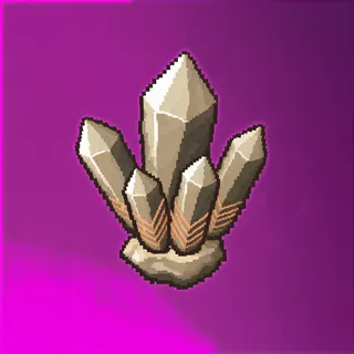 clean crystal cluster