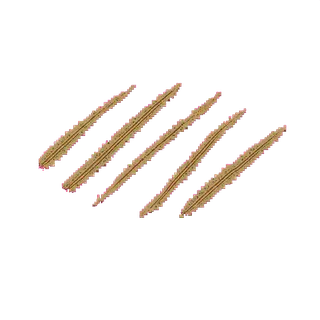 scuff marks, sparse arrangement