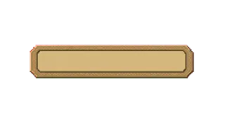 empty status bar frame, pressed state