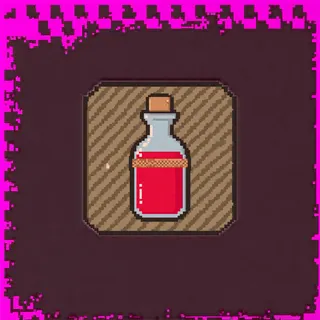 healing potion, plain design