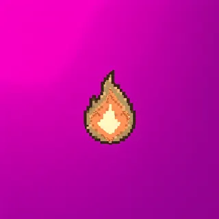 small flame