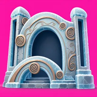 frosted gate