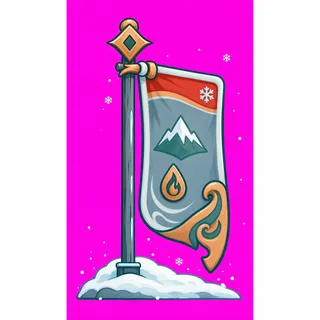 checkpoint flag, rare accent design