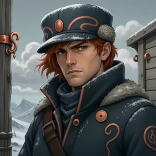 original adult scout, determined expression