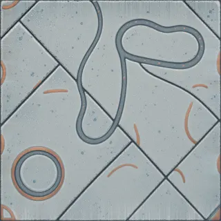 dust-covered flat paving