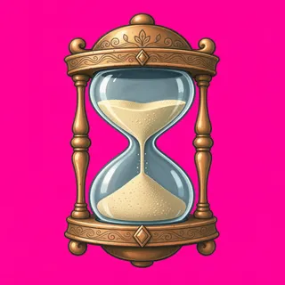 hourglass, rare accent design