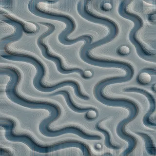 dust-covered bank sediment