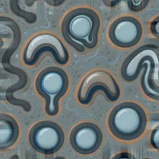 damp wet mud