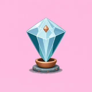 gem, plain design