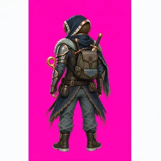original adult player adventurer, facing north