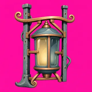 clean lantern post