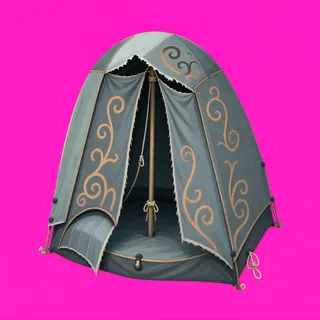 damaged tent