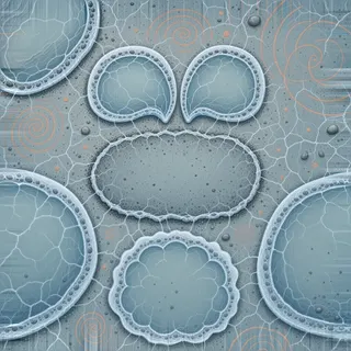 frosted earthen floor
