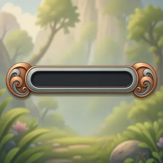 empty status bar frame, normal state