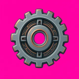 gear, plain design