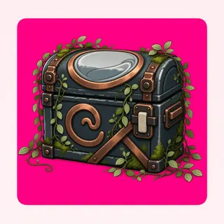 overgrown storage chest