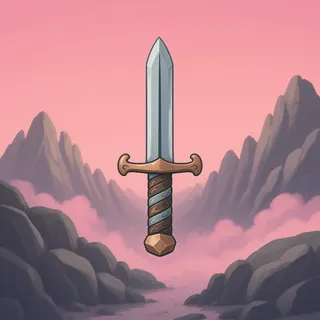 sword, plain design