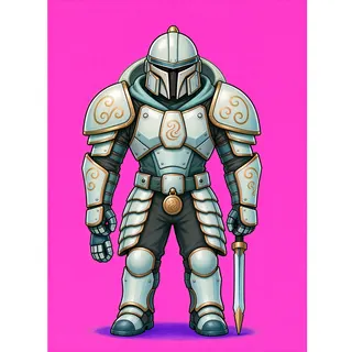 original adult armored enemy, facing north
