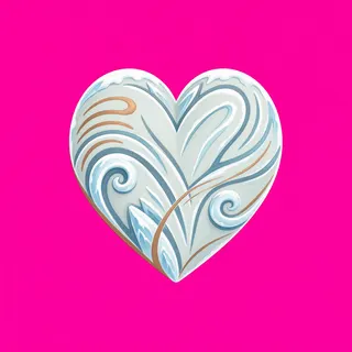 heart, plain design