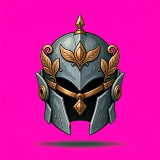 helmet, ornate design