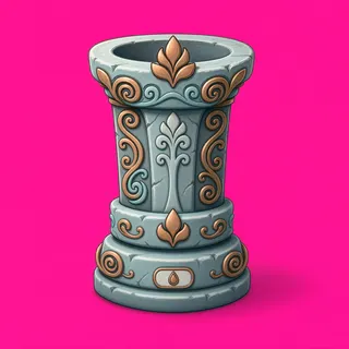clean relic pedestal