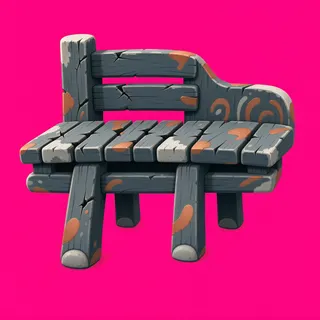 damaged bench