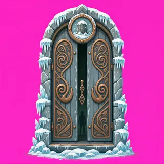 door, ornate design