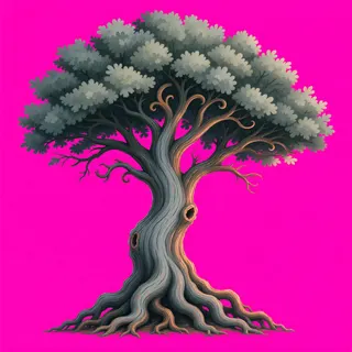 weathered standing tree