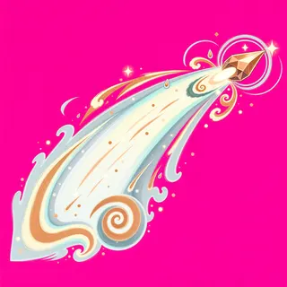 projectile trail